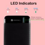 Portronics Power PRO 10K 10000 mAh,10w Slim Power Bank with Dual USB Output Port for iPhone, Anrdoid & Other Devices.(Black) - Image 5