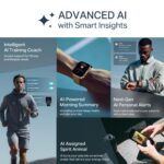 Boat Chrome Endeavour, Premium Metal Body, 1.96”(4.97cm) AMOLED Display,AI Coach Health Insights,Advanced S1 Processor,HRV,VO2 Max,Auto Watchface Refresh, Smart Watch for Men & Women (Cocoa Brown) - Image 3