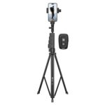 Tygot X-1 67 Inch (170cm) Aluminium Tripod with Bluetooth Remote, Mobile Holder, Phone Stand for Ring Light, GoPro & Camera, Light Stand for Video Recording, Shooting, Streaming, Reels, YouTube - Image 5
