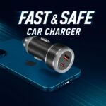 AILKIN 145W Fast Charging Car Charger,Dual Output 100W QC + 45W PD Type C Car Adapter,Quick Car Charging Compatible with All Cars for iPhone & Android Smartphone,Smartwatch,Earbud,Power Bank & More - Image 4
