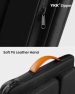 Tomtoc 360 Protective Laptop Sleeve Case for 15 Inch New MacBook Pro 2017 & 2016, 14 Inch ThinkPad | Dell | HP | Acer | ASUS Chromebooks Ultrabooks Tablets Handbag, Spill-Resistant, Black - Image 4