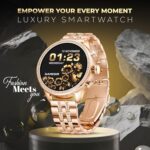 GameSir Genquella Premium Smartwatch for Women & Girls, Bluetooth Calling, 1.69” AMOLED HD Display, 100+ Fitness Modes, SPO₂ & Sleep Monitor, IP68 Waterproof, Stylish Design (Diamond Gold) - Image 6
