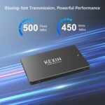 KEXIN 512GB 2.5" SATA III Internal SSD – Up to 500MB/s Read & 450MB/s Write, High-Speed Solid State Drive for Laptop & Desktop PC, Reliable Upgrade for Faster Boot and Load Times - Image 3