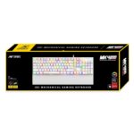 Ant Esports MK4100 RGB Mechanical Gaming Keyboard, Outemu Red Switches Linear & Silent – Chroma RGB – Magnetic Wrist Rest – Double Shot ABS Keycaps, Hot Swappable Switches – Mercury - Image 7