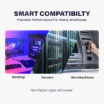 EVM 8GB DDR3 Desktop RAM 1333MHz Long-DIMM Memory - Boost Computer Speed and Performance with Low Latency and Durable Design - 10-Year Warranty (EVMT8G1333U86P) - Image 4