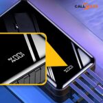 Callmate 20000mAh Power Bank, 15W Fast Charging| Buit-in 4-in-1 Cables | 4 Output Ports and 3 Input | Digital Display |LED Torch|for iPhone, Smartphones (15 W, Fast Charging) (Black, Lithium Polymer) - Image 6