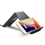 Spigen Wireless Charging Pad 10w, for iPhone 17/16/15/14/13/12, Samsung Galaxy S25/S24/S23/S22, OnePlus, Qi Certified, Fast Charging, Adapter Not Included, Non-MagSafe (F303W) - Black - Image 4