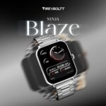 Fire-Boltt Ninja Blaze Smart Watch, Stainless Steel Strap & Steel Body, 1.83” Display Bluetooth Calling Built-in Mic & Speaker, 120+ Sports Modes, Smartwatch for Man and Woman Titan Silver - Image 3