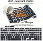 RAYA Silicone Keyboard Cover for ASUS TUF 2022 & ASUS TUF 2023 A15 / A16 / A17 / F15 / F17 & ASUS TUF 2024 A15 Gaming Laptops (Black) - Image 5