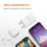 Amazon Basics 12W Dual Port Fast Charger | 12W Max Output | Universal Compatibility | Includes 1 m Micro USB Cable | Travel Friendly - Image 5