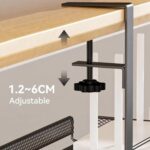 Gadget Wagon Cable Management Tray Organizer Under Desk Slim for Office and Home No Drill Metal, Black 04 - Image 5