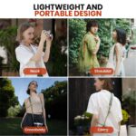 ZORBES® 6Pcs Camera Quick Release Buckles, Camera Shoulder Strap Lanyard Attachments Ideal for DSLR, SLR, and Mirrorless Cameras, Portable Camera Carrying Accessory - Image 4