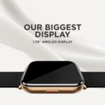 Titan Smart 2 Fashion Smartwatch, 1.78” Bright AMOLED Display|Premium Metallic Body|24x7 Stress & Heart Rate Monitor|SpO2|Sleep Tracker|Multiple Sports Modes|100+ Watchfaces|Upto 7 Days Battery|3 ATM - Image 3