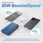 Ambrane 20000mAh 33W Fast Charging Power Bank, Super Fast PD 3.0 | Type-C Input & Output | Triple Output Ports, Compatible for iPhone,Smartphones, Tablets, Earbuds, Smartwatch (Powerlit Duo 30 Golden) - Image 4
