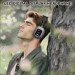Drumstone (𝟏𝟓 𝐘𝐞𝐚𝐫𝐬 𝐖𝐚𝐫𝐫𝐚𝐧𝐭𝐲 Wireless Noise Cancelling Gaming Headset Over-Ear Bluetooth Gamer Headphones with LED RGB Lights, Deep Bass, Mic + Long Battery Life - Image 3