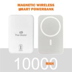 10000 mAh Magsafe Wireless Power Bank | 15W Wireless Fast Charging(22.5w Wired), Compatible for iPhone 12 and Above - Image 3