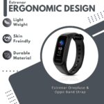 Band Strap Compatible with Oneplus and Oppo Smart Band Strap Original Soft Silicone Adjustable Replacement Wristband Belt Strap - Watch Device Not Included - Pack of 1 - Image 3