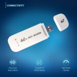 ZEORGIA 4G LTE USB WiFi Dongle with All SIM Network Support | Plug & Play Data Card with up to 150Mbps Speed WiFi Hotspot | WiFi Router for 10 People (USB Dongle Stick) - Image 3