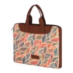 Tabelito Laptop Sleeve Bag 13" to 15.6 inch for Women Jute and Vegan Leather Office Everyday Handbags - Image 3