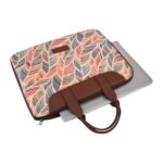 Tabelito Laptop Sleeve Bag 13" to 15.6 inch for Women Jute and Vegan Leather Office Everyday Handbags - Image 5