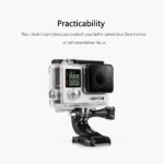 J Hook Buckle Mount for Gopro, Helmet Mount Base Compatible with All GoPro Max/GoPro Hero 10 9 8 7 6 5 4 3+ 3 HD and Other Action Cameras(JHook+Screw) - Image 4
