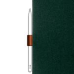 DailyObjects Combo Super Smooth Tan Large Premium Vegan Leather Reversible, Water Resistent Turf Desk Mat | Anti-Skid | Anti-Slip | 85 * 45 cm | Vegan Leather Green-Tan Desk Tray Organiser - Set of 2 - Image 5