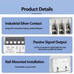 4P WiFi Automatic Transfer Switch 125A 230V | Dual Power Input | Power Failure Memory | Smart Timer, Countdown & Cycle Modes | eWeLink | Manual/Auto | Home Generator, Backup Power, Industrial - Image 6