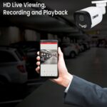 2.4MP IR Bullet Security Camera | 3.6mm Fixed Lens | Max 25/30fps at 2.4MP | DWDR, Day/Night Color Vision (ICR) | Range of 20 Mtrs., Smart IR | Support Built-in Mic & All DVR - ZS-HD-B21CA - Image 3
