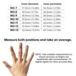 Smart Ring Health Tracker,Heart Rate&Sleep Tracking Wearable,Waterproof Fitness Ring for Women/Men,Free Subscription,Scratch-Resistant and Scratch-Free Smart Ring Fitness Tracker(Silver, 11) - Image 8
