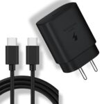 Original 25W Adapter and Cable for Samsung A32 5G/A22 5G/A34 5G/S23 FE/A24 4G/Z Fold//S20 FE 5G/S21 FE-Black* (HF65TY673 - Image 3