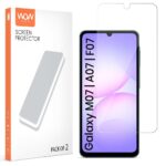 WOW IMAGINE Unbreakable Nano Film Glass Screen Protector for Samsung Galaxy F70e 5G | M07 | F07 | A07 | A07 5G [ Flexible like a Screen Guard, Harder than a Tempered Glass ] - Pack Of 2 - Image 3