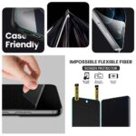 WOW IMAGINE Unbreakable Nano Film Glass Screen Protector for Samsung Galaxy F70e 5G | M07 | F07 | A07 | A07 5G [ Flexible like a Screen Guard, Harder than a Tempered Glass ] - Pack Of 2 - Image 5