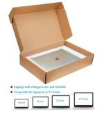 Laptop Shipping Box, Secure Mailer Box with Foam Protection, Fits Most Ultrabook or Screen Sizes - Image 6