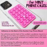 LikeStar® Sticky Grip Pad for Smartphone Case – Extra Strong Adhesive Back Pad, Anti-Slip & Shock Absorbing Grip, Hands-Free Mount for Car, Desk, Wall & Dashboard, Washable & Reusable - Image 3