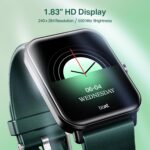 Boat Wave Call 2 with 1.83” HD Display, Advanced BT Calling, Functional Crown, Cloud & Custom Watch Faces, Multiple Sports Modes, IP67, HR, Sleep & SPO₂ Monitor Smart Watch(Pine Green) - Image 3