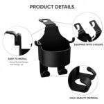 4-Pack Multifunctional Hook for Car Seat Back, Car Headrest Cup Holder for your Car Back Seat, Phone Holder with Hook Car Back Hanging Mount Cup Storage - Image 3