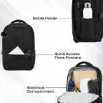 Safari Smart Plus Formal Business Laptop Backpack Bag for Man & Women, Ideal for Office Use for men/School/College Boys and Girls, 2 Compartment, Antitheft pocket, Trolley Sleeve & Organizer - Image 3