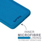 SPRIG Compatible with Realme GT 2 Pro Phone Liquid Silicone Cover Premium Back Cover Drop Tested Shock Proof Mobile Case for Men, Women, Boys and Girls with Camera Protection (Navy Blue) - Image 4