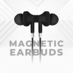 Adcom Pulse Wireless Bluetooth Neckband Headset with Up to 10 Hours Playback, Magnetic Earbuds, 10mm Bass Drivers & 200 mAh Battery (Black) - Image 4