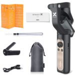 Hohem iSteady X - 3-Axis 259g Lightweight Smartphone Gimbal Foldable Handheld Pocket Stabilizer Youtuber Vlogger Live Video for iPhone 11 Pro Max X XS, Android - Image 3