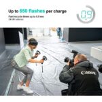 AODELAN External Flash Battery Pack Rapid Flash Recycling Portable for Speedlite Nikon SB900, SB910, SB5000. Replaces Nikon SD-9 (12 AA Batteries) - Image 3