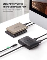 VIBOTON XL-6033 USB Extension USB Hub 3.0 4-Port Portable Data Board with 1.2m Cable for Mac, iMac, MacBook Pro Air, Ultrabooks, Tablet, Laptop, PC, Windows, Mac OS X and Linux - Image 5
