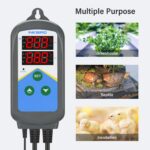 INKBIRD Heating Temperature Controller ITC-306T-WIFI, 24 Hours Digital Cycle Timer Thermostat for Greenhouse, Germination, Reptiles, Incubation, Heating Only (UK Plug) - Image 5
