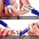 Gift Pen for Men 6 in 1 Multitool Tech Tool Pen Screwdriver Pen with Ruler, Levelgauge, Ballpoint Pen and Pen Refills, Unique Gifts for Men, 1 Pack - Image 6