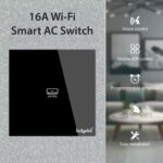Ledgebit WiFi Smart Air Conditioner Switch Controller | 16A Heavy Duty AC Smart Switch | Compatible with Alexa & Google Assistant | Overload Protection | App & Voice Control | Black - Image 4