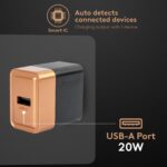 Duracell 20 Watts Fast Wall Charger Adapter, 1 USB A, Fast Mobile Charger Compatible with iPhone, iPad, Samsung, Note, Redmi, Mi, Oneplus, Oppo, Pixel, Vivo, DU065 - Image 4