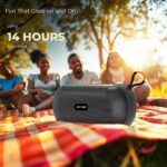 iNFiRe Groove 8W Bluetooth Speaker Wireless | High-Powered Sound, Up to 14 Hours Playback, Bluetooth 5.4, FM Radio, TF Card Slot, USB/BT Connectivity and TWS Function - Image 4
