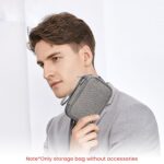 ZORBES Carrying Case For Ssd Hard Drive Storage Bag Double Layer Carrying Case For Two 2.5 Inch Ssd Hard Drive Oxford Cloth Accessory Bag, Not Include Ssd & Accessories, grey - Image 3