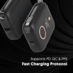 Phonokart Zap2 Compact 10,000mAh 35 W Powerbank with PD & PPS Charges 50% in 30 mins for iPhones & Pixels, Supports Samsung Super Fast Charging, Nothing, Oppo, OnePlus & MacBook (Black) - Image 6