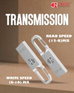 CROSS 3.0 USB Flash Drive/Pen Drive with Metal Body - Silver | External Storage Device 4GB 8GB 16GB 32GB 64GB 128GB Pen Drive | Compatible with Laptop, Desktop, Projector, Car, Audio (128GB) - Image 4